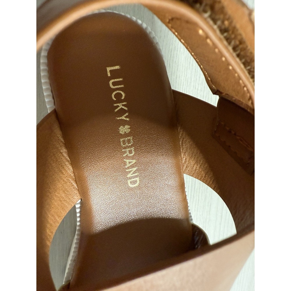 Lucky Brand Toddler Sandals Size 11M Metallic Brown New - Picture 6 of 13